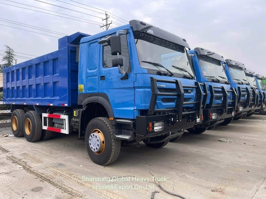 नया इस्तेमाल किया हुआ भारी ड्यूटी ट्रक HOWO 371HP 400HP 6X4 8X4 परिवहन डंप ट्रक