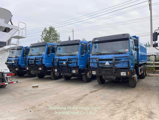 नया इस्तेमाल किया हुआ भारी ड्यूटी ट्रक HOWO 371HP 400HP 6X4 8X4 परिवहन डंप ट्रक