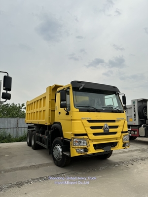 Sinotruck HOWO 25t-100t 8*4 डीजल प्रयुक्त परिवहन डिलीवरी ट्रक 12 पहिया ट्रक