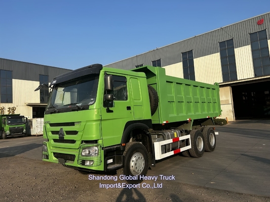 चीनी Sinotruck Howo 371 प्रयुक्त टिमर 6x4 30 टन कैनर प्रयुक्त डंप ट्रक