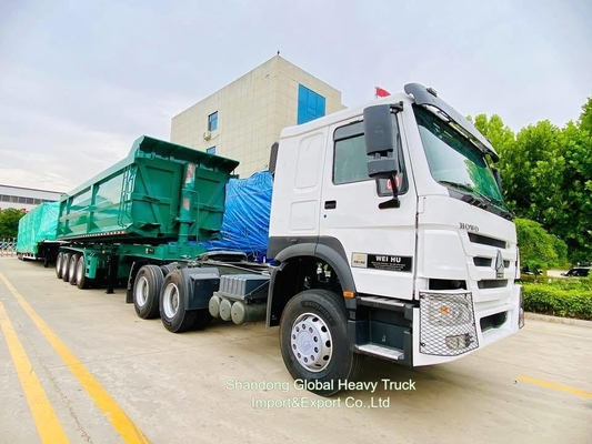 Sinotruk HOWO नया / प्रयुक्त 371HP यूरो 2 6X4 Rhd दाएं हाथ का ड्राइव ट्रक ट्रेलर हेड ट्रैक्टर ट्रक