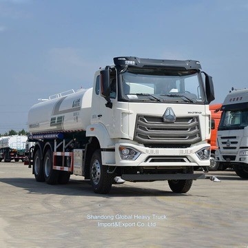 Sinotruk HOWO 6X4 पानी टैंकर ट्रक 18000L 20000L 20tons पानी छिड़काव छिड़काव टैंकर ट्रक