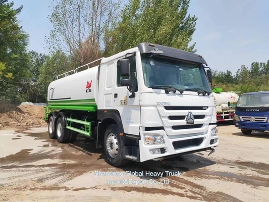 20000L 30000 लीटर नया इस्तेमाल किया Sinotruk HOWO 6*4 Sprinkler पानी टैंक टैंकर ट्रक