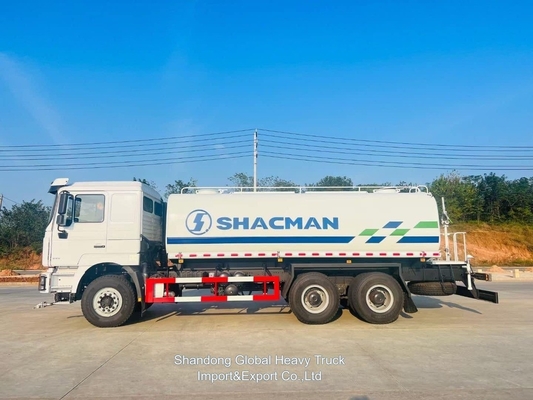 शैकमैन वाटर टैंकर ट्रक 20m3 F2000 6×4 स्प्रिंकलर ट्रक