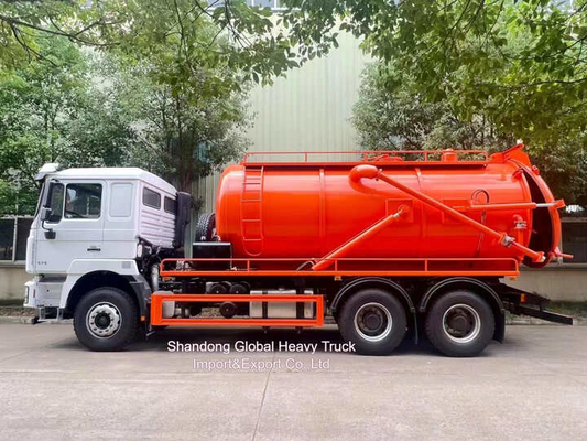 आरएचडी शैकमैन एफ3000 हाइड्रो एक्सकेवेटर संयुक्त सीवर वैक्यूम सक्शन सीवेज + 4000L स्वच्छ पानी