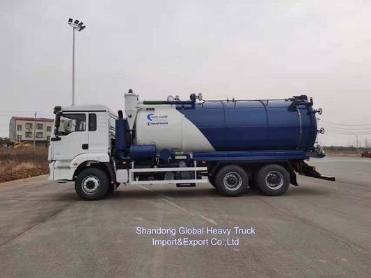 शैकमैन 6X4 F3000 16000-22000 लीटर नया वैक्यूम सीवेज सक्शन ट्रक