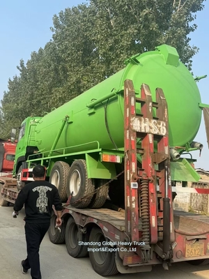 शैकमैन F3000 6X4 सीवेज सक्शन ट्रक 20 घन मीटर वॉल्यूम 300HP