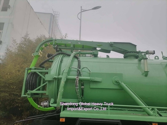 सिनोट्रुक 371HP 18000L वैक्यूम सीवेज सक्शन टैंकर ट्रक फैक्टरी मूल्य