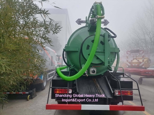 HOWO 371HP 6*4 दक्ष संग्रह के लिए नई स्थिति सीवेज सक्शन ट्रक