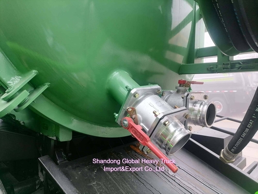 फैक्टरी मूल्य 8*4 380hp सीवेज सक्शन ट्रक डोंगफेंग चेसिस 18000L टैंक