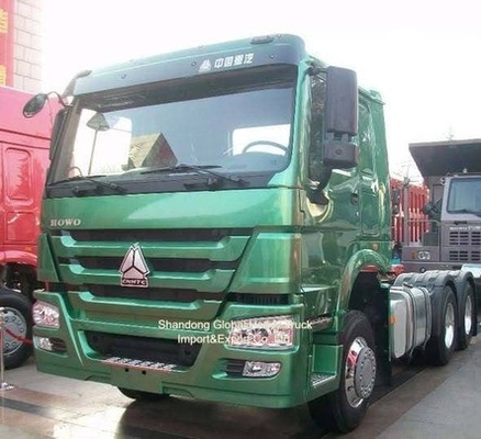 सिनोट्रक प्रयुक्त HOWO 6X4 12wheeler 371HP 375 420HP ट्रैक्टर ट्रक प्राइम मोवर ट्रैक्टर हेड बिक्री के लिए