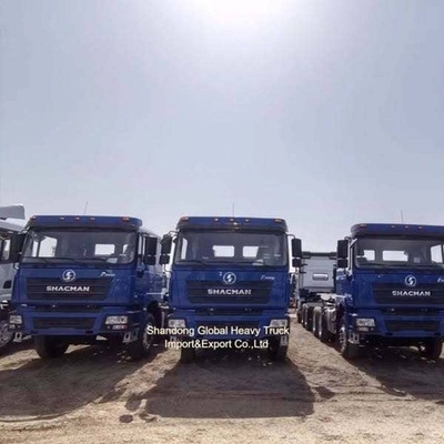 शैकमैन ट्रैक्टर ट्रक 6X4 भारी कार्गो ट्रैक्टर 371HP प्राइम मोवर डोंगफेंग व्हील ट्रैक्टर ट्रक