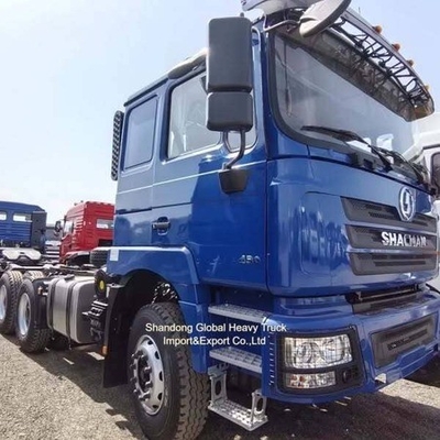 शैकमैन ट्रैक्टर ट्रक 6X4 भारी कार्गो ट्रैक्टर 371HP प्राइम मोवर डोंगफेंग व्हील ट्रैक्टर ट्रक