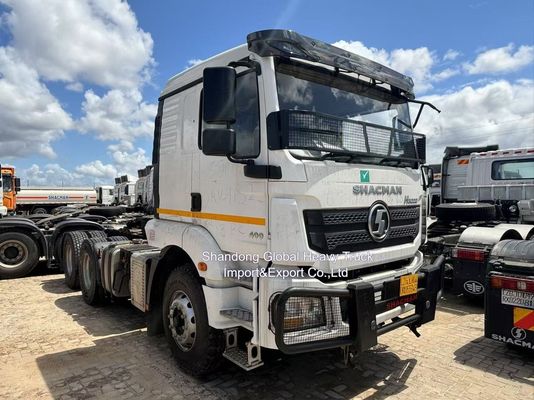 380HP 6X4 बाएं या दाएं हाथ ड्राइव Shacman F3000 ट्रैक्टर ट्रेलर ट्रक और ट्रैक्टर हेड ट्रक