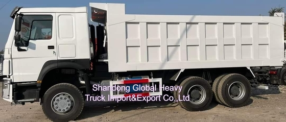 चीनी ब्रांड Sinotruck HOWO डंप ट्रक 6*4 यूरो 3 भारी ट्रक टिपर अच्छी हालत में स्टॉक में