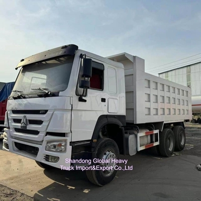 कारखाने से प्रत्यक्ष बिक्री प्रयुक्त / नया HOWO डंप ट्रक 6*4 Sinotruk 340HP/380HP/400HP मिनी टिपर ट्रक