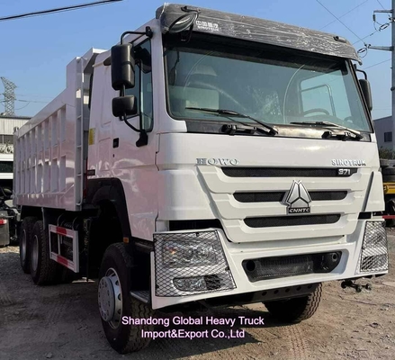 चीनी ब्रांड Sinotruck HOWO डंप ट्रक 6*4 यूरो 3 भारी ट्रक टिपर अच्छी हालत में स्टॉक में