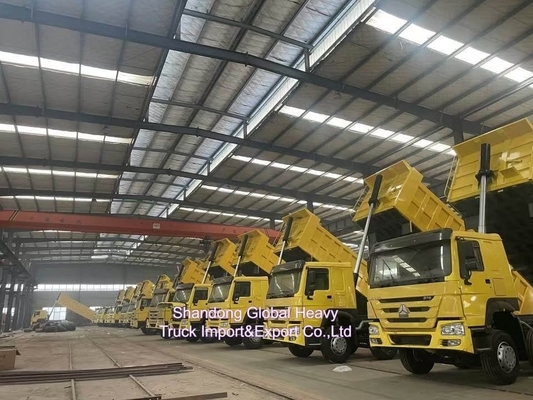 2024 नया सिनोट्रुक 380HP 6*4 टपर ट्रक HOWO डंप ट्रक स्टॉक में