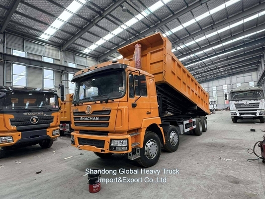 शैकमैन F3000 खनन डंप ट्रक प्रयुक्त 375HP 380HP 430 HP 6*4/8*4 डंप टिपर ट्रक 50-60 टन