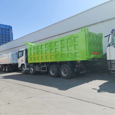 शैकमैन X3000 डंप ट्रक 430hp इंजन 8x4 ड्राइव व्हील और 50-60t लोड क्षमता के साथ भारी शुल्क टपर ट्रक
