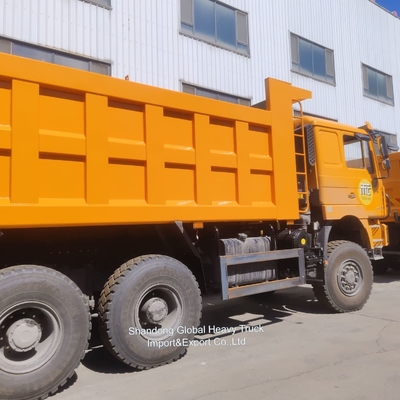 शैकमैन F3000 8X4 12 व्हील डंपर इस्तेमाल किया Sinotruk 6*4 8*4 10 व्हील HOWO डंपर ट्रक