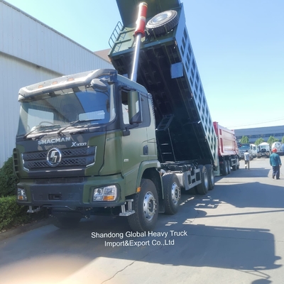 उच्च-प्रदर्शन खदान Shacman 8*4 f3000 371/380/400/430HP यूरो 2 डंप ट्रक