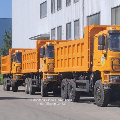 शैकमैन F3000 8X4 12 व्हील डंपर इस्तेमाल किया Sinotruk 6*4 8*4 10 व्हील HOWO डंपर ट्रक