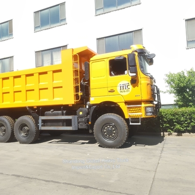 उच्च प्रदर्शन खान शाकमैन 371/380/400/430HP यूरो 2 डंप ट्रक भारी-ड्यूटी खनन ट्रक के लिए