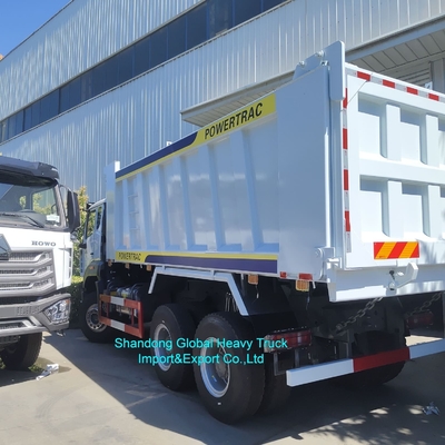 सिनो ट्रक राइट हैंड ड्राइव HOWO Nx 380 6X4 10 व्हील 380HP 430 HP डीजल नया प्राइम मूवर डंप ट्रक