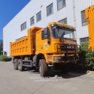 उच्च प्रदर्शन खान शाकमैन 371/380/400/430HP यूरो 2 डंप ट्रक भारी-ड्यूटी खनन ट्रक के लिए