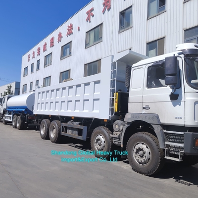 शैकमान टिपर ट्रक 380HP डम्पर 6*4/8*4 टिपिंग ट्रक F3000 सीरीज 80 / 120 टन डंप ट्रक