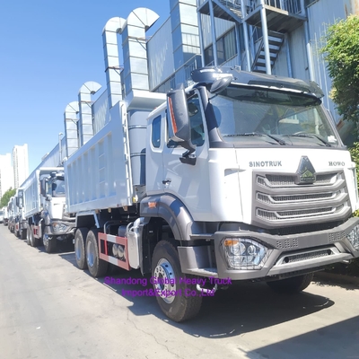 प्रयुक्त भारी डंपर ट्रक 6*4 375HP सिनोट्रक HOWO टिपर ट्रक