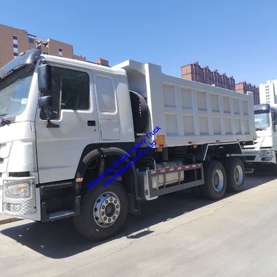 प्रयुक्त भारी डंपर ट्रक 6*4 375HP सिनोट्रक HOWO टिपर ट्रक