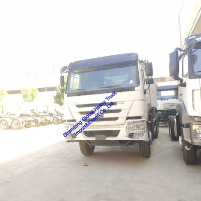 उच्च गुणवत्ता Sinotruk HOWO प्रयुक्त डंप टिपर ट्रक LHD/Rhd डीजल 400 हॉर्स पावर 6X4 डंप ट्रक