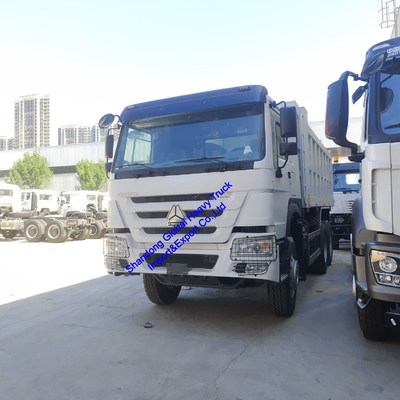 चीन ब्रांड HOWO Sinotruk डंपिंग ट्रक 6X4 10 टायर 400HP डंपिंग ट्रक