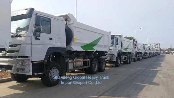 HOWO ट्रक नया और प्रयुक्त सिनो / सिनोट्रक 6X4 290-400HP डंपर / टपर ट्रक / डंप ट्रक