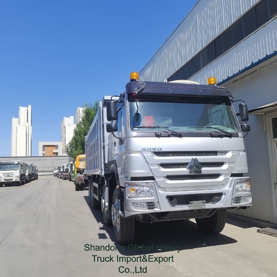 नए और इस्तेमाल किए गए 351/371/375/380/400/460/500/540HP शाकमैन सिनोट्रक 8*4 HOWO डंप ट्रक