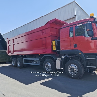 सिनोट्रक / HOWO सिट्रैक F3000 A7 371HP 8X4 6X4 ट्रैक्टर मैनुअल डंप टिपर प्रयुक्त ट्रक