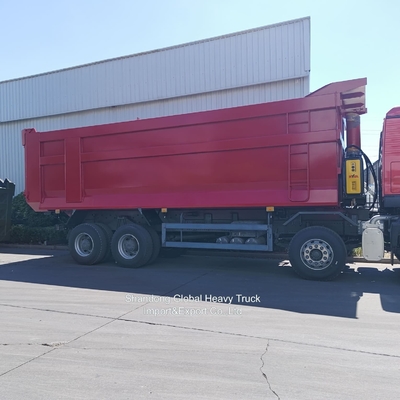 सिनोट्रक / HOWO सिट्रैक F3000 A7 371HP 8X4 6X4 ट्रैक्टर मैनुअल डंप टिपर प्रयुक्त ट्रक
