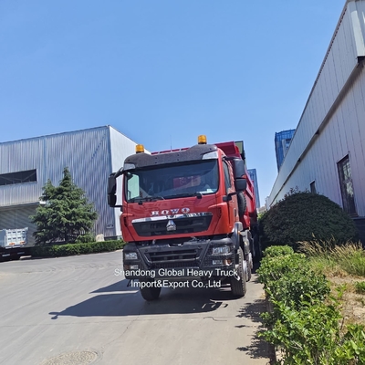 सिनोट्रक / HOWO सिट्रैक F3000 A7 371HP 8X4 6X4 ट्रैक्टर मैनुअल डंप टिपर प्रयुक्त ट्रक