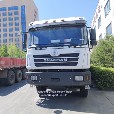शैकमान 30m3 लार्ज बॉक्स 8X4 12 व्हीलर हेवी ड्यूटी डंप ट्रक 400HP डीजल इंजन नई स्थिति टिपर ट्रक