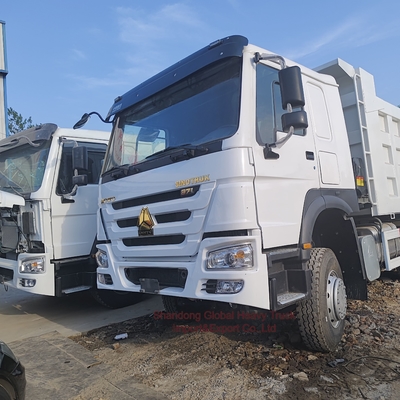 सेकंड हैंड 32 30 35 टन ट्रक टिपर डीजल प्रयुक्त Sinotruck HOWO 6X4 डंप ट्रक