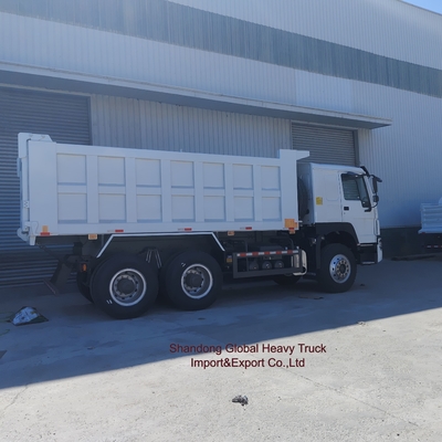 चीन सिनोट्रक HOWO 6X4 15 टन 10 पहिया टिपपर ट्रक 8X4 व्हीलर 371HP 375HP इस्तेमाल किए गए डंप ट्रक