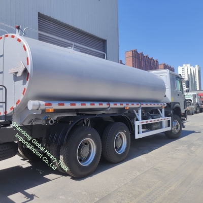 Sinotruk HOWO वाहन 20000/30000L 6X4 भारी शुल्क टैंकर पीने का छिड़काव करने वाला पानी का ट्रक