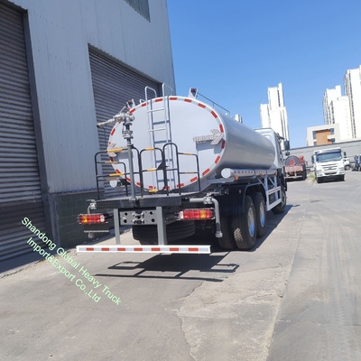 Sinotruk HOWO वाहन 20000/30000L 6X4 भारी शुल्क टैंकर पीने का छिड़काव करने वाला पानी का ट्रक