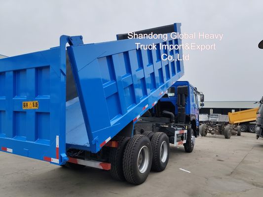 Sinotruk HOWO 10 पहियों वाला 371hp 380hp 400hp 6X4 डंप ट्रक टिपर्स