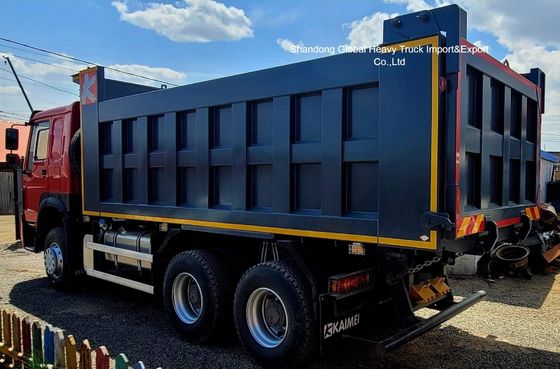 SINOTRUK HOWO यूरो 2 371HP-380HP 8X4 6X4 भारी ड्यूटी डंप टिपर कार्गो ट्रक