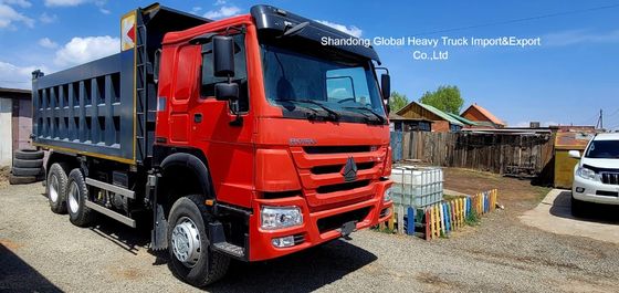 SINOTRUK HOWO यूरो 2 371HP-380HP 8X4 6X4 भारी ड्यूटी डंप टिपर कार्गो ट्रक