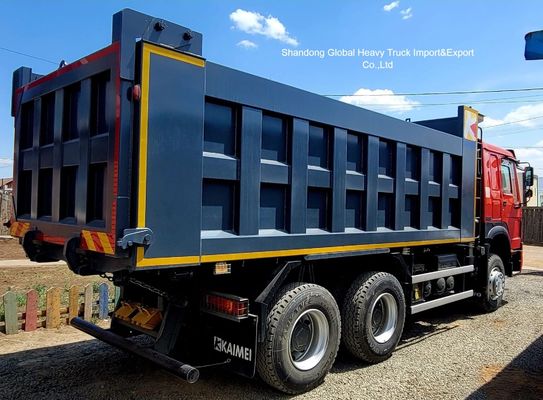 SINOTRUK HOWO यूरो 2 371HP-380HP 8X4 6X4 भारी ड्यूटी डंप टिपर कार्गो ट्रक