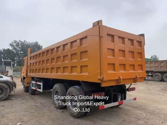 शैकमैन F2000 F3000 X3000 M3000 6X4 340HP 380HP 420HP 40tons प्रयुक्त डंप ट्रक